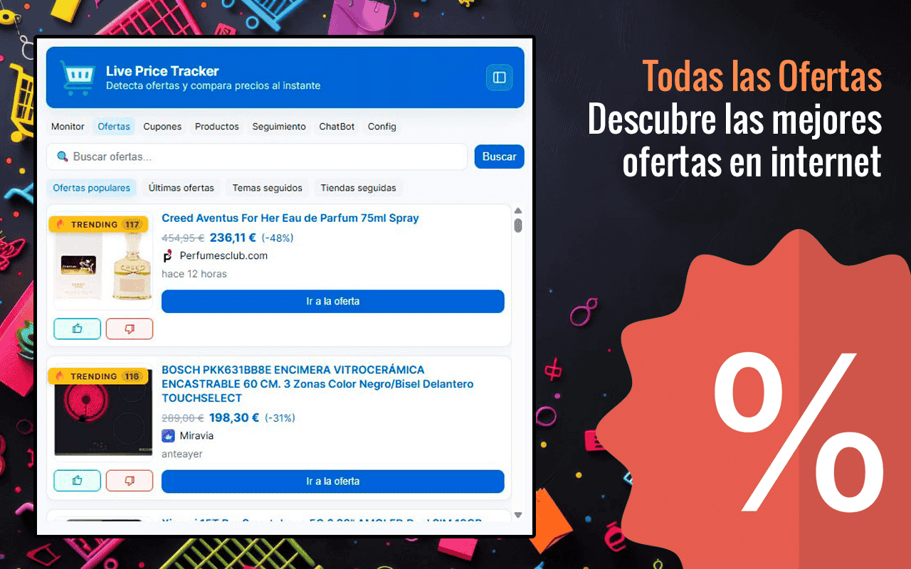 Captura 5 de Live Price Tracker