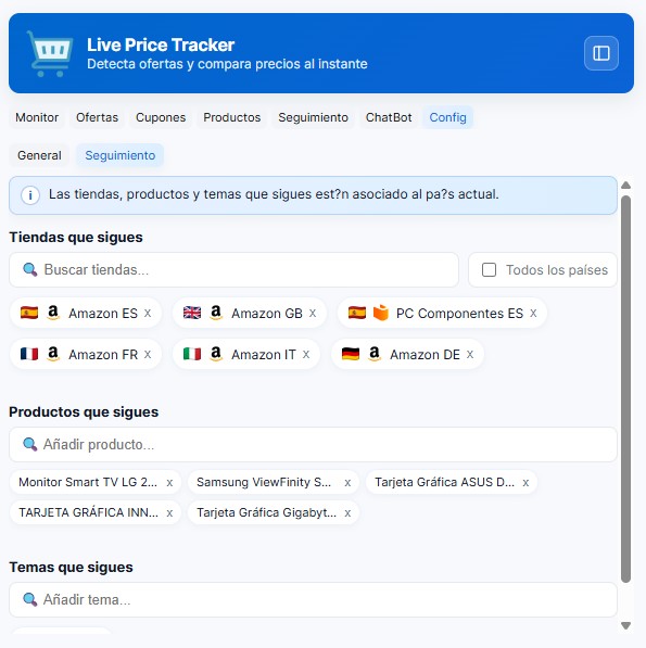 Captura 6 de Live Price Tracker